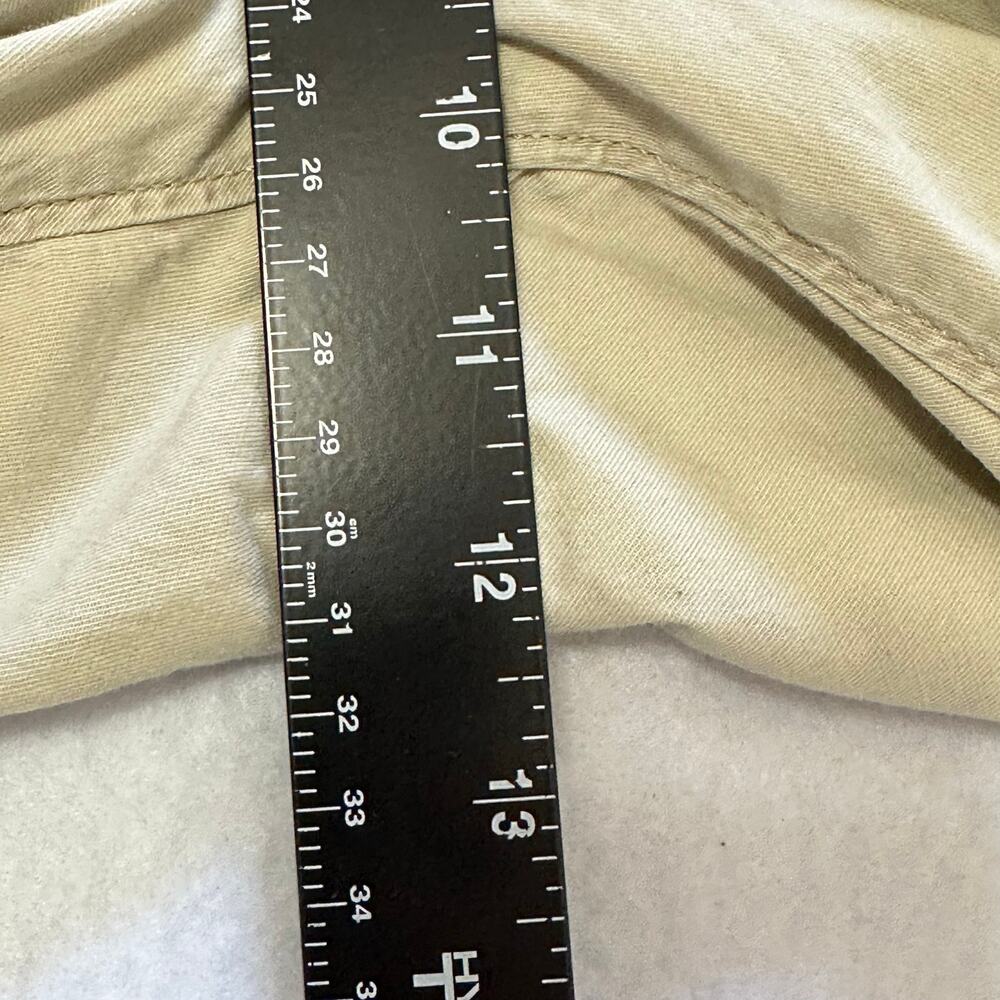 Faherty Island Life Shorts 8" Organic Cotton Tan Khaki Chino MBS2203 Mens Sz 35 - Picture 9 of 10